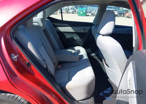 2015 Toyota Corolla Le z USA, uszkodzony, nr VIN 2T1BURHE6FC437274